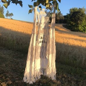 White Lace Sun Cover <3 Size M